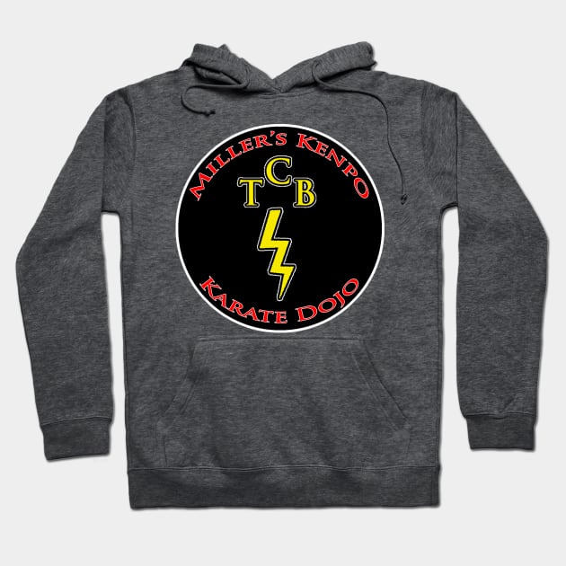 Miller's Dojo TCB Logo Hoodie by Miller's Kenpo Karate Dojo